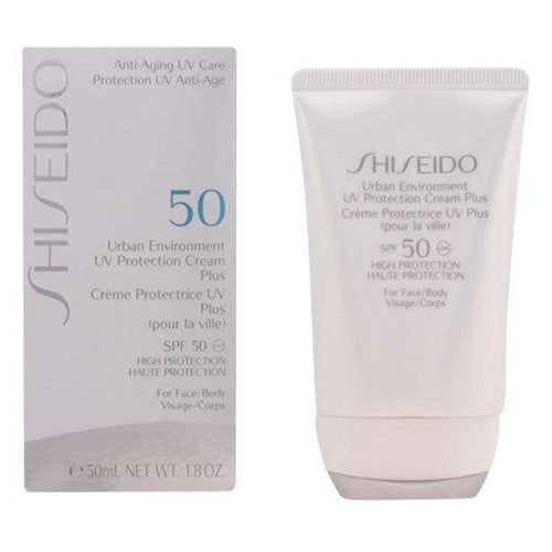 Facial Sun Cream Urban Environment Shiseido SPF 50 - Lindkart