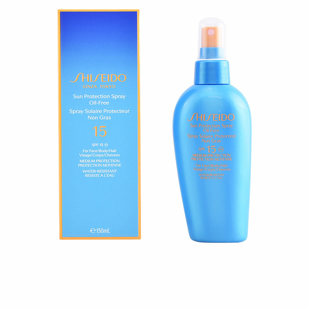 Zonnecrème Zonbescherming Shiseido 15 (150 ml)