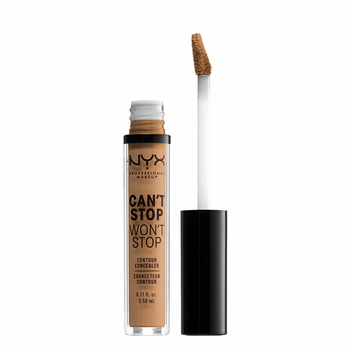 Gezichtscorrector NYX Can't Stop Won't Stop gouden honing (3,5 ml)
