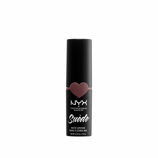 Lápiz labial NYX Suede lavanda y encaje