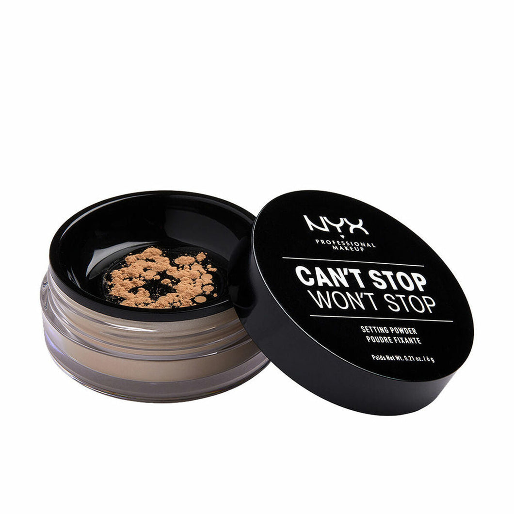 Poudres fixatrices de maquillage NYX Can't Stop Won't Stop Medium (6 g)