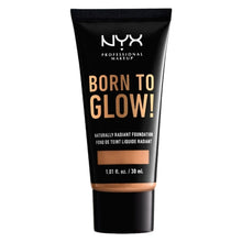 Lade das Bild in den Galerie-Viewer, Liquid Make Up Base Born To Glow NYX (30 ml) (30 ml)
