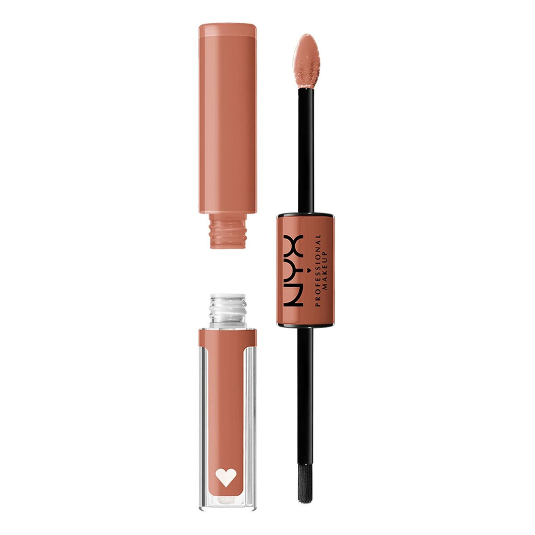 shimmer lipstick NYX Shine Loud goal crusher