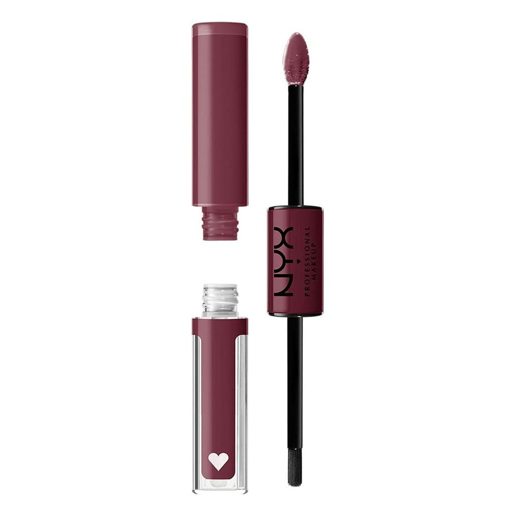 shimmer lipstick NYX Shine Loud never basic