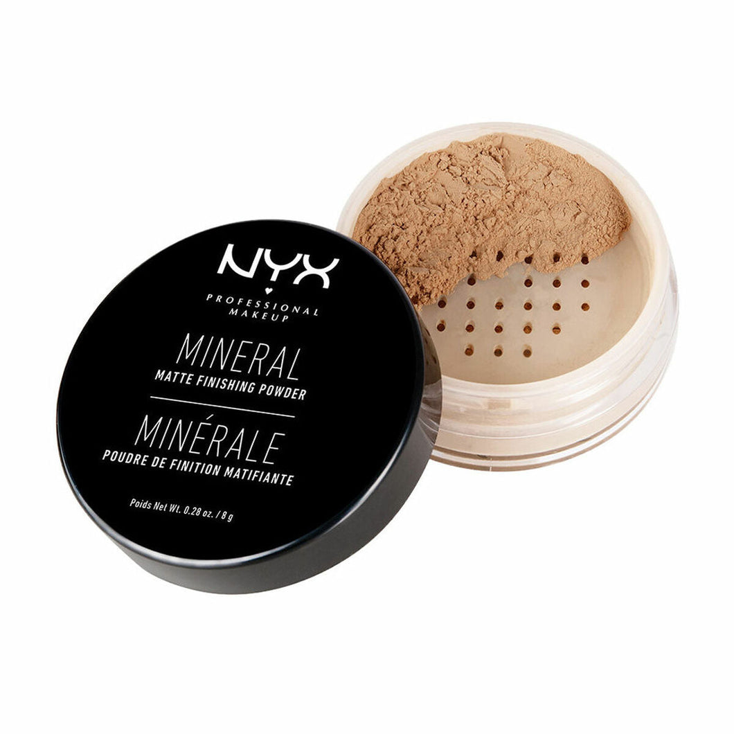 Make-up Fixerende Poeders NYX Mineral Medium/Dark (8 g)
