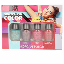 Afbeelding in Gallery-weergave laden, Make-up set Morgan Taylor Switch On Color nagellak (4 stuks)
