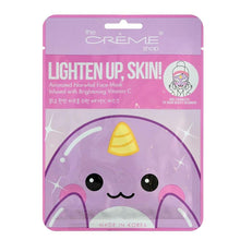 Load image into Gallery viewer, Facial Mask The Crème Shop Lighten Up, Skin! Narwhal (25 g)
