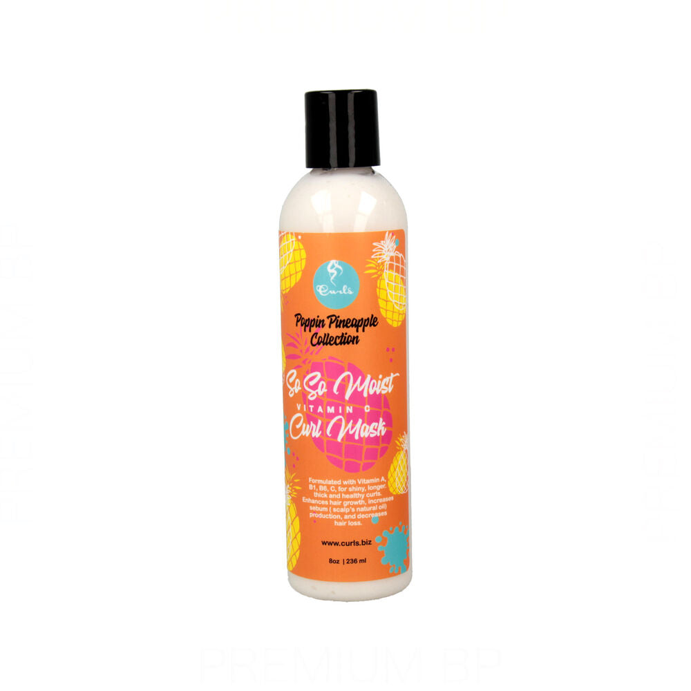 Masque capillaire Curls Poppin Pineapple Collection So So Moist Curl (236 ml)