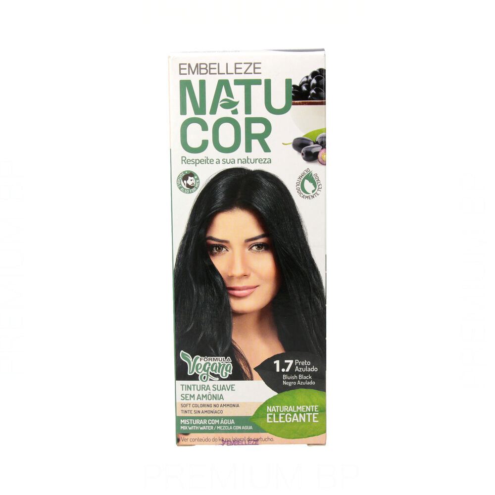 Permanente kleur Novex Naturcor Nº 1.7 (33 g)
