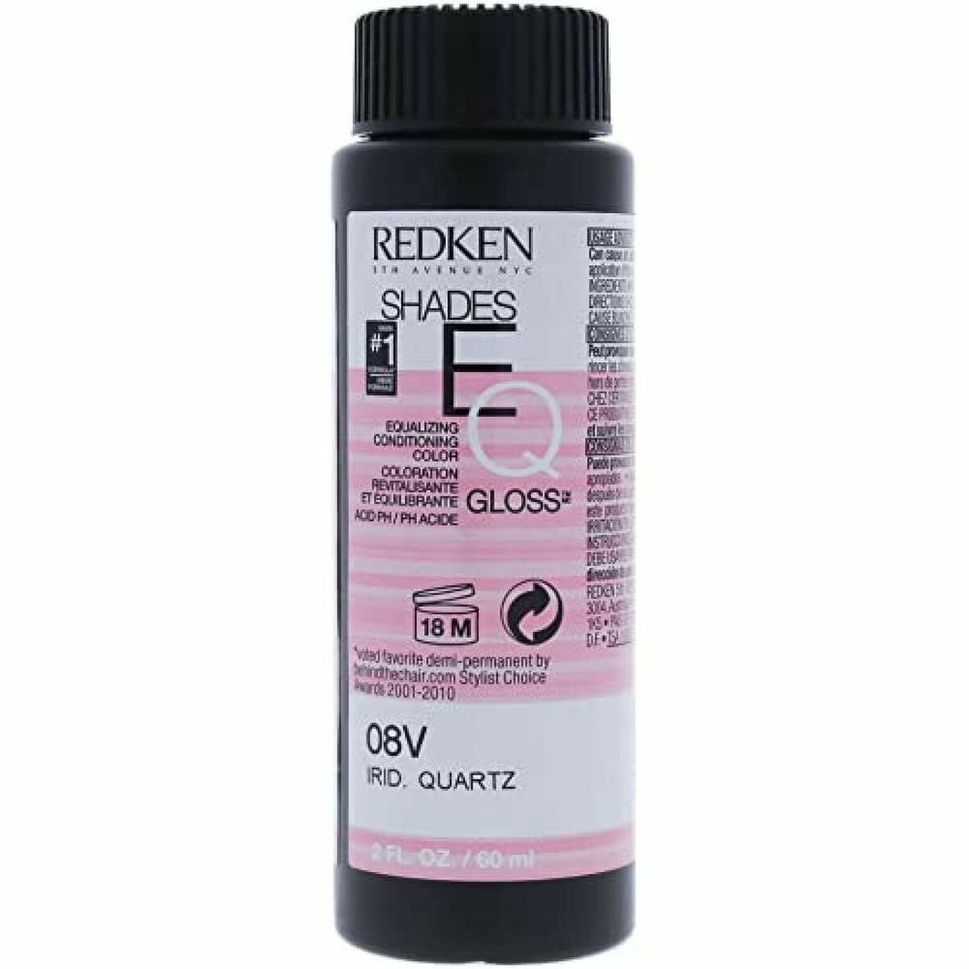 Semi-permanente kleurstof Redken Shades EQ 08V iriserende quartx (3 x 60 ml)