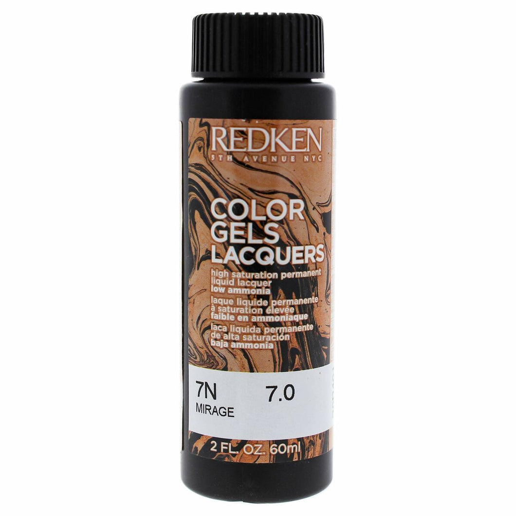 Coloration Permanente Redken Color Gel Laques 7N-mirage (3 x 60 ml)