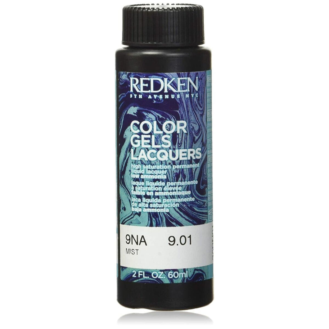 Coloration permanente Redken Color Gel Lacquers 9NA-mist (3 x 60 ml)