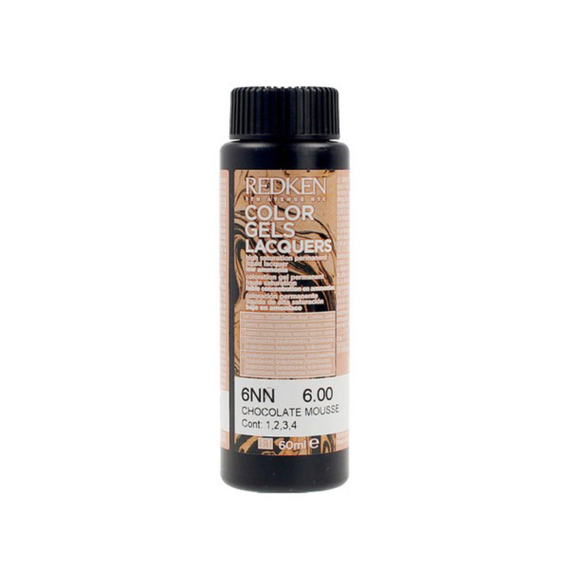 Teinture Permanente Redken 6NN-Mousse au Chocolat (60 ml)