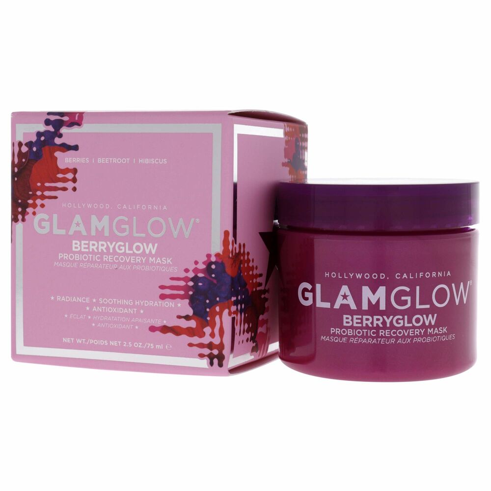 Hydraterend masker GlamGlow BerryGlow Probiotica (75 ml)