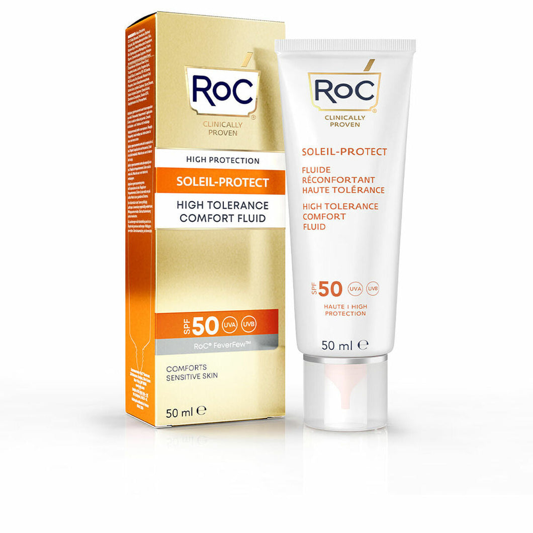 Zonnebrandcrème Roc Hoge tolerantie Gevoelige huid SPF 50 (50 ml)
