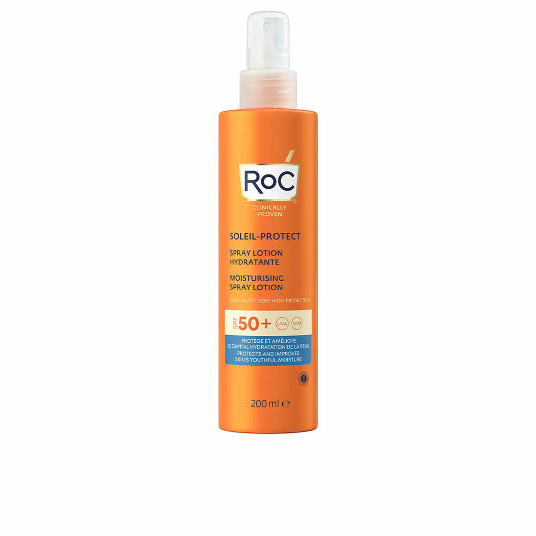 Spray Sun Protector Roc Hydraterende SPF 50 (200 ml)