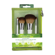 Cargar imagen en el visor de la galería, Make-up Brush On The Go Style Kit Ecotools (5 pcs) - Lindkart
