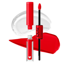 Charger l&#39;image dans la galerie, Rouge à Lèvres Brillant NYX Shine Loud Rebel en Rouge
