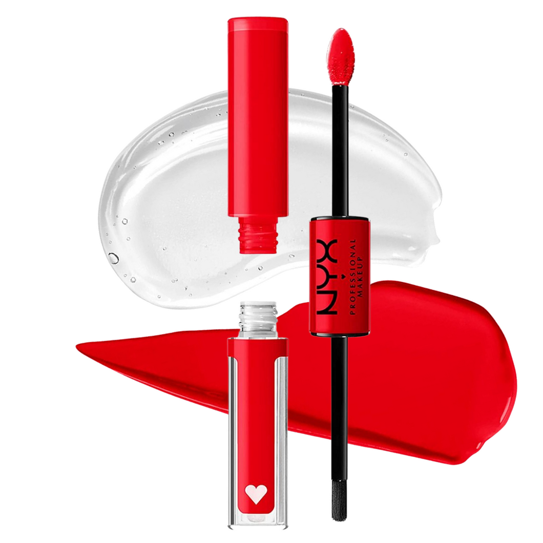 Rouge à Lèvres Brillant NYX Shine Loud Rebel en Rouge