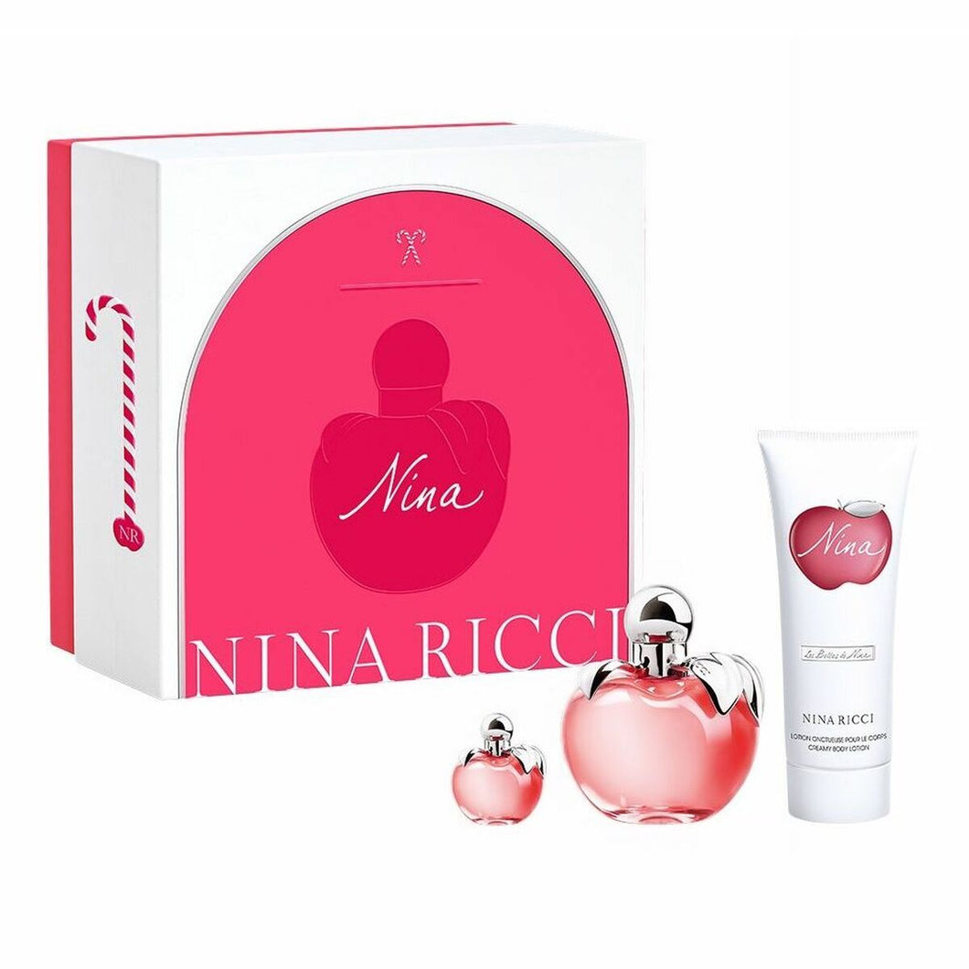 Coffret Parfum Femme Nina Ricci Nina (3 pièces)