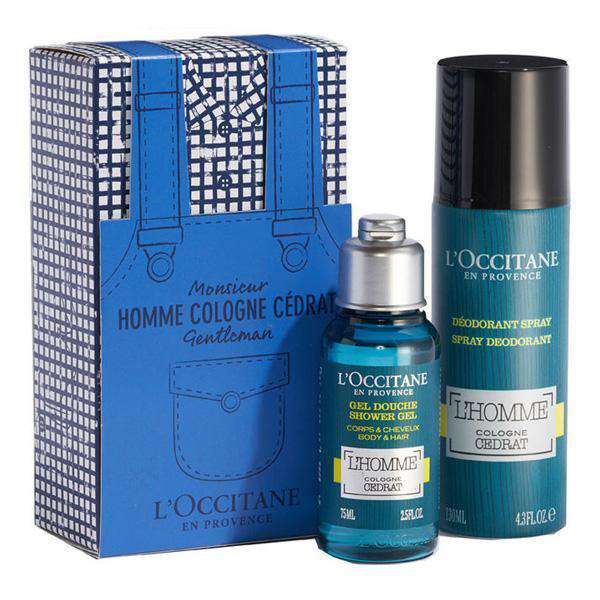 Men's Perfume Set Eau De Cedrat LÃ‚Â´occitane (2 pcs) - Lindkart