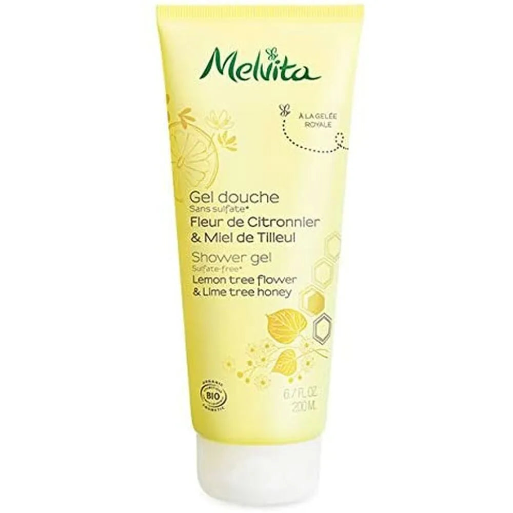 Gel Fleur de Citronnier &amp; Miel de Tilleul Melvita (200 ml)