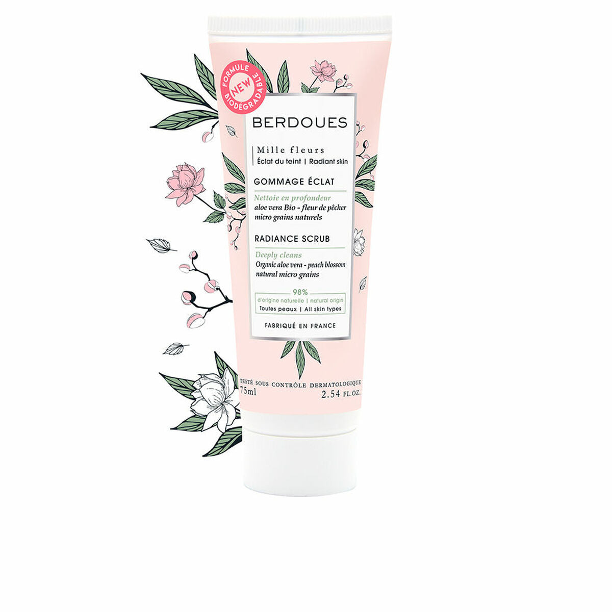 Exfoliant Visage Berdoues Mille Fleurs (75 ml)