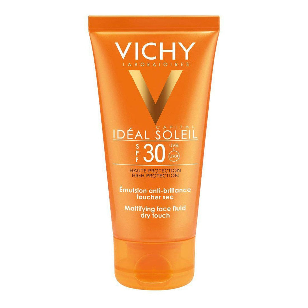 Crème Solaire Idéal Soleil Anti-Brillance Vichy Spf 30 (50 ml)