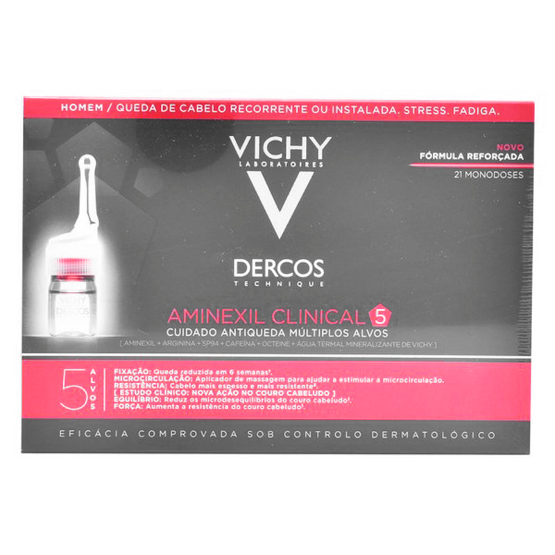 Behandeling tegen haaruitval Dercos Vichy (21 uds)