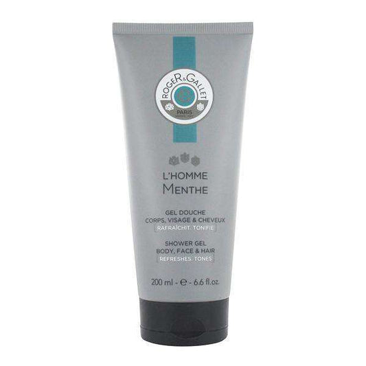 Bath Gel L'homme Menthe Roger & Gallet (200 ml) - Lindkart