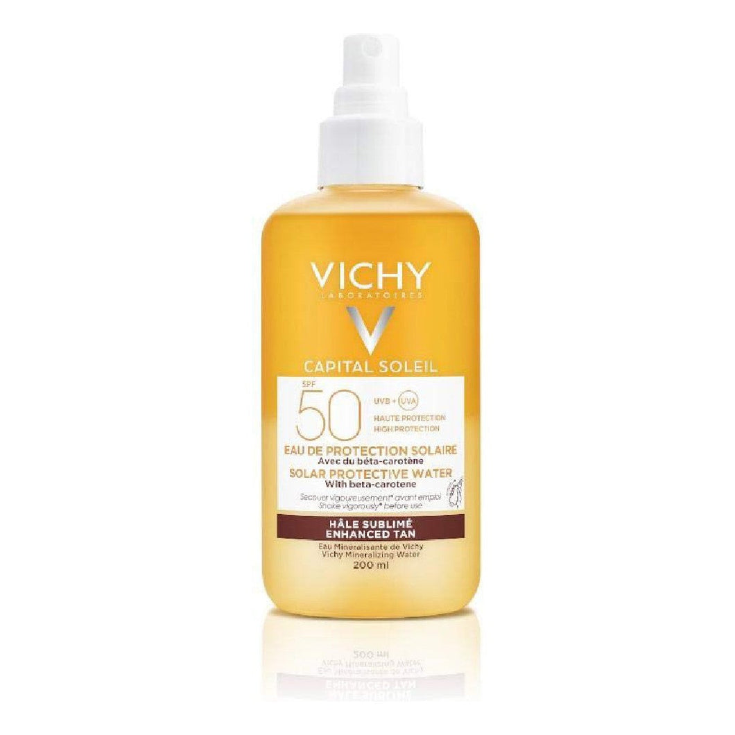 Sun Block Capital Soleil Enhanced Tan Vichy Spf 50 (200 ml)