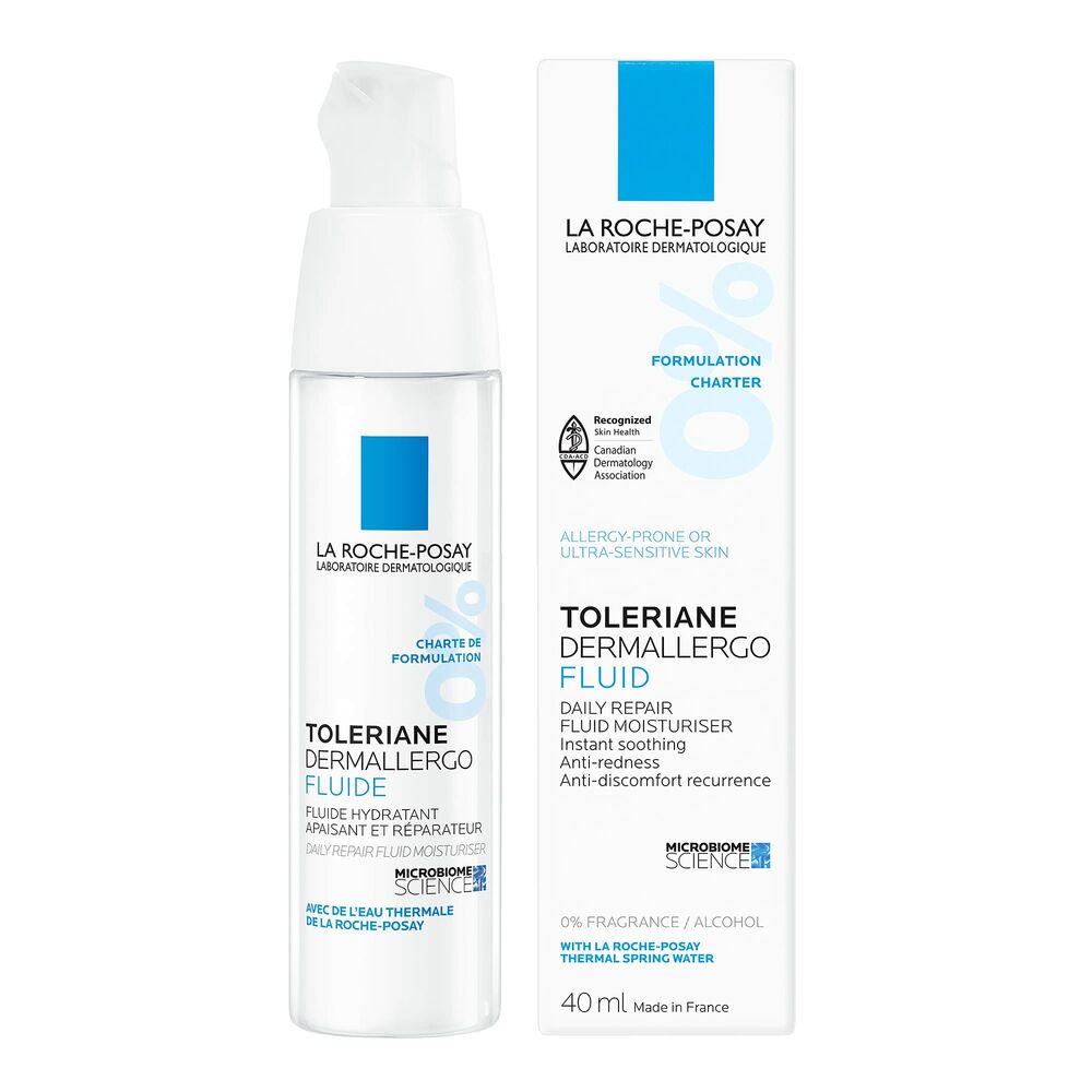 Soothing and Toning Cream with No Alcohol La Roche Posay Toleriane Dermallergo Fluid (40 ml)
