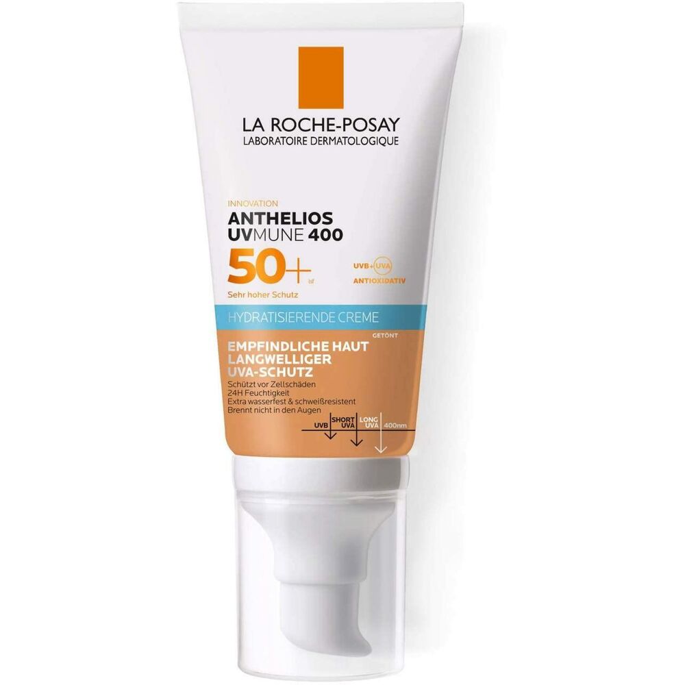 Facial Sun Cream La Roche Posay Anthelios UVmune 400 SPF50+ Hydrating Cream with Colour (50 ml)