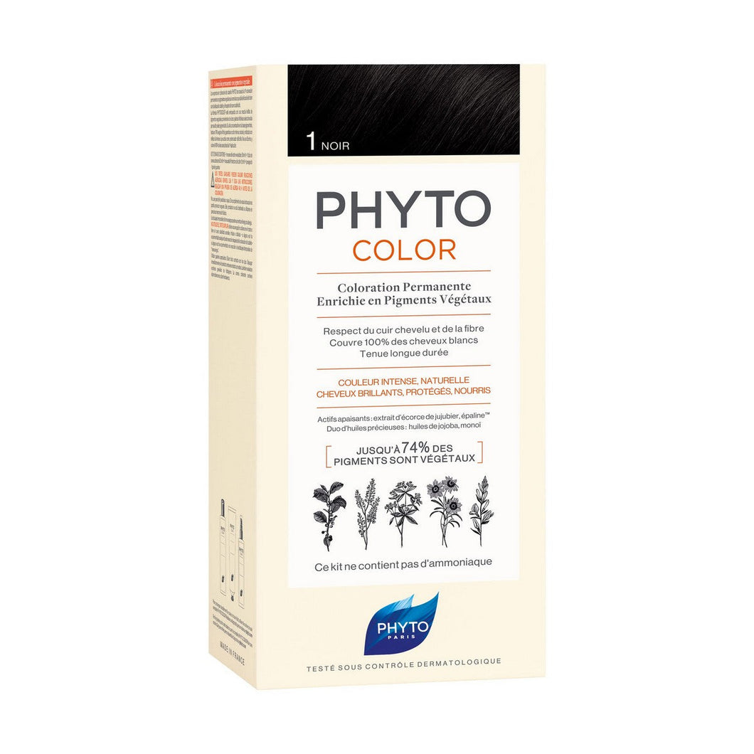 Permanent Colour Phyto Paris Color 1-noir