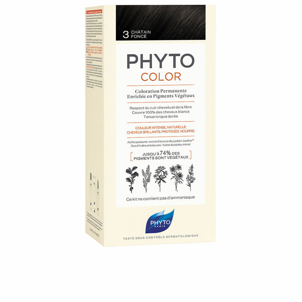 Permanent Colour PHYTO PhytoColor 3-castaño oscuro Ammonia-free