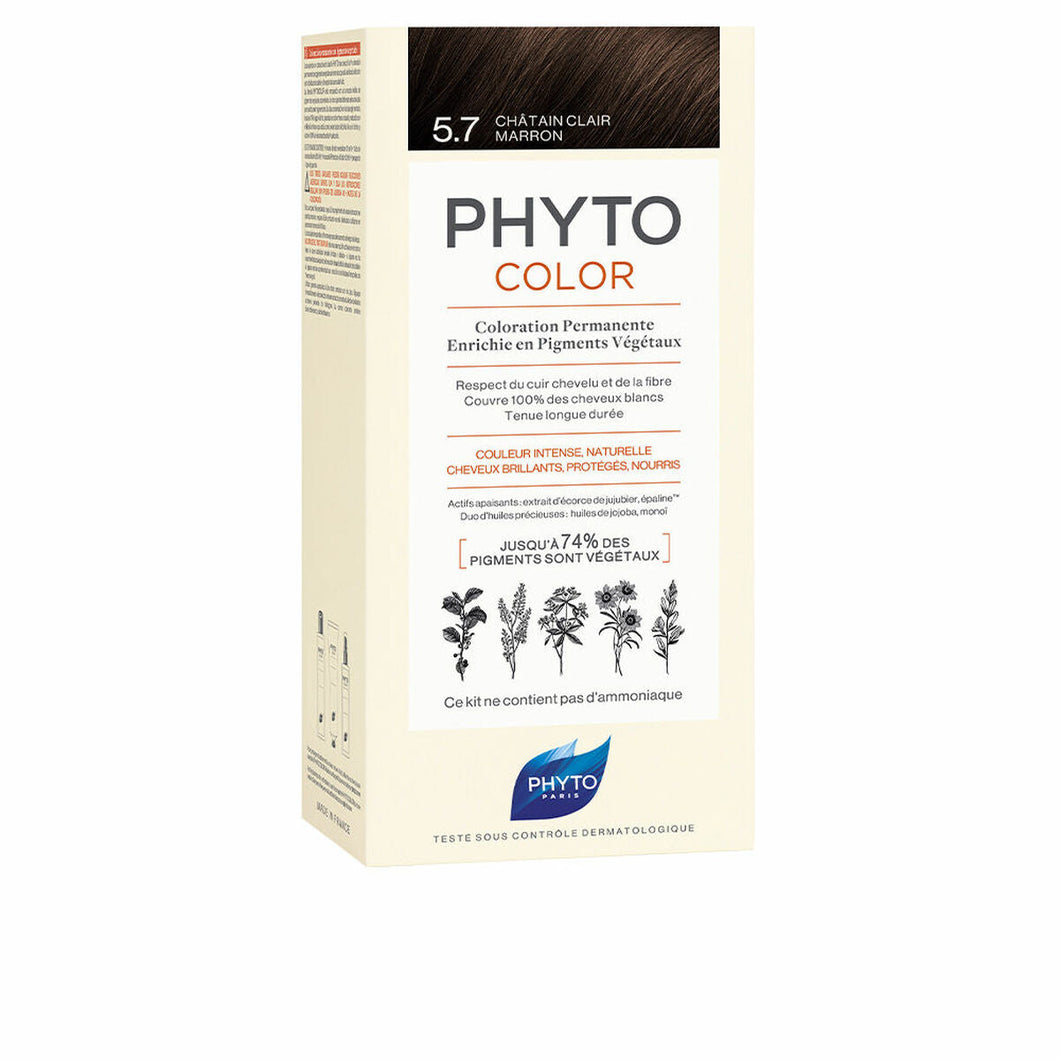 Permanente kleuring PHYTO PhytoColor 5.7-castaño marrón claro Ammoniakvrij