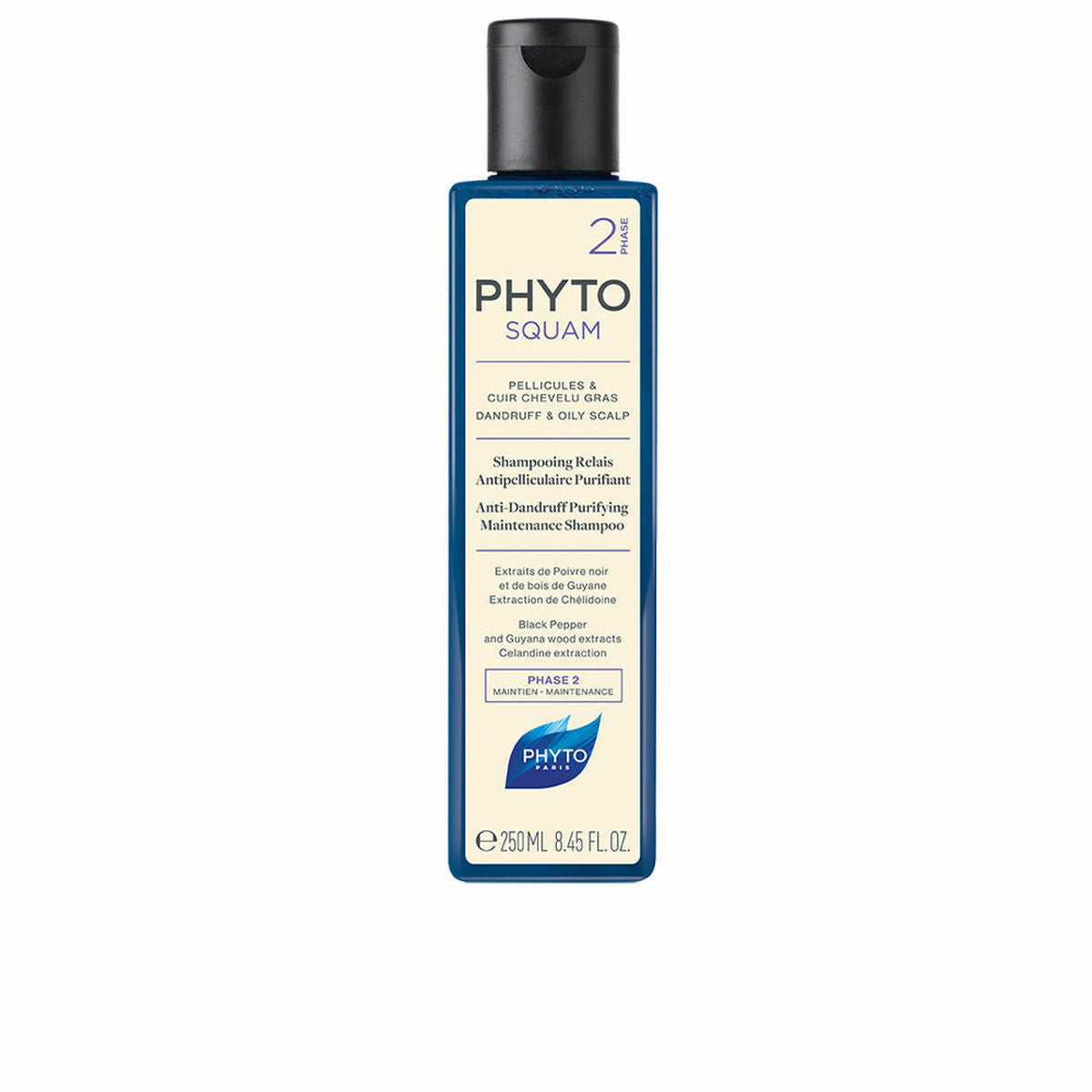 Zuiverende Shampoo Phyto Paris Phytosquam Anti-roos (250 ml)