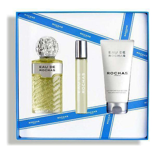 Women's Perfume Set Eau de Rochas EDT (3 pcs) - Lindkart