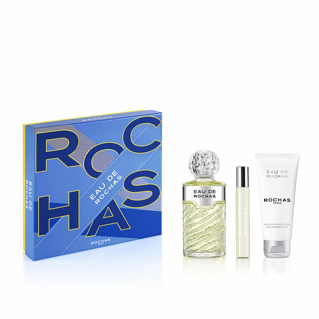 Women's Perfume Set Rochas Eau de Rochas (3 Pieces)