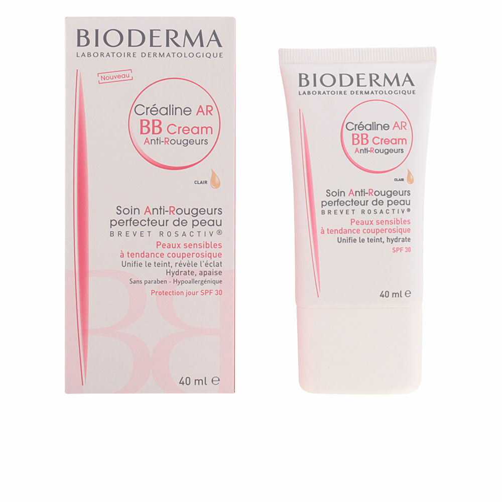 Hydrating Cream with Colour Bioderma Crealine Anti-Rougeurs (40 ml)