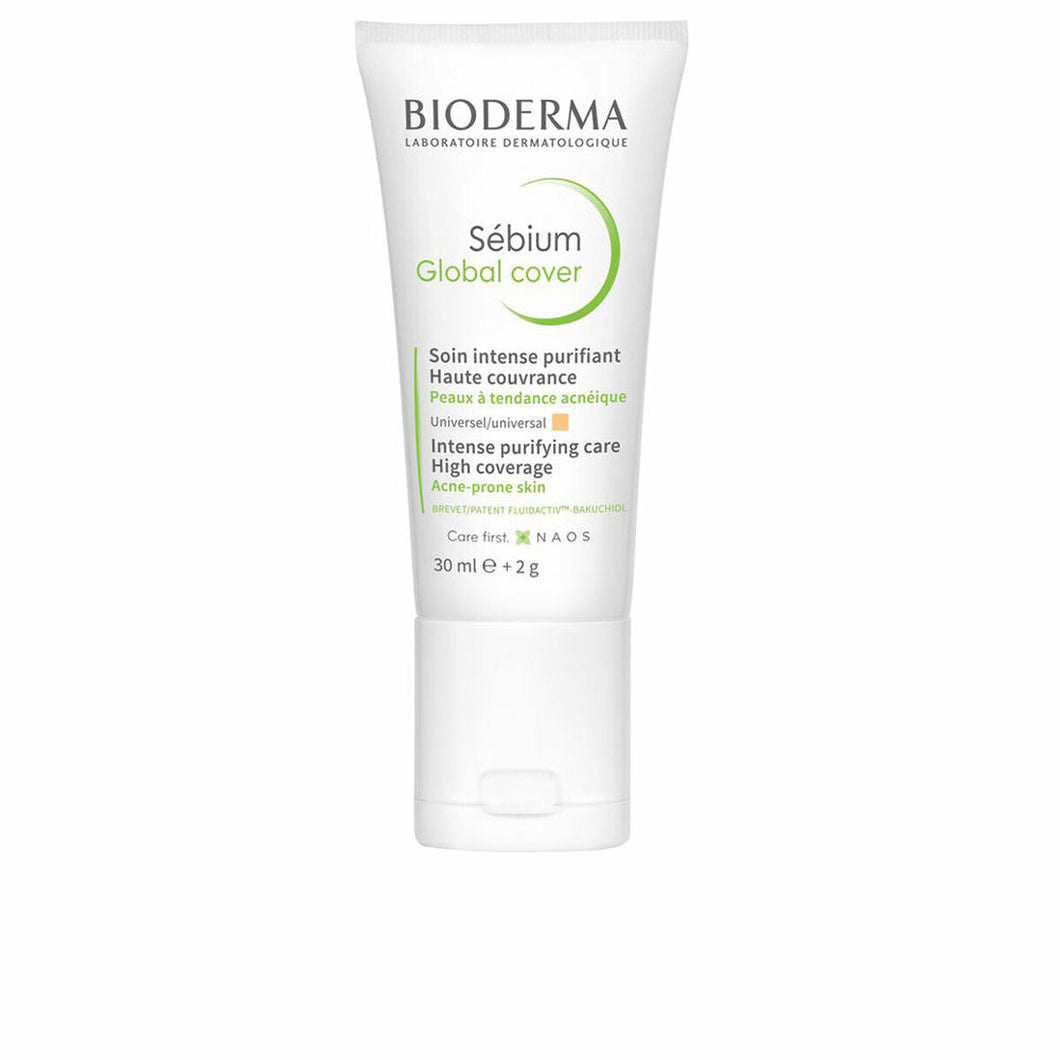 Acne Skin Treatment Bioderma Sébium Global Cover (30 ml)