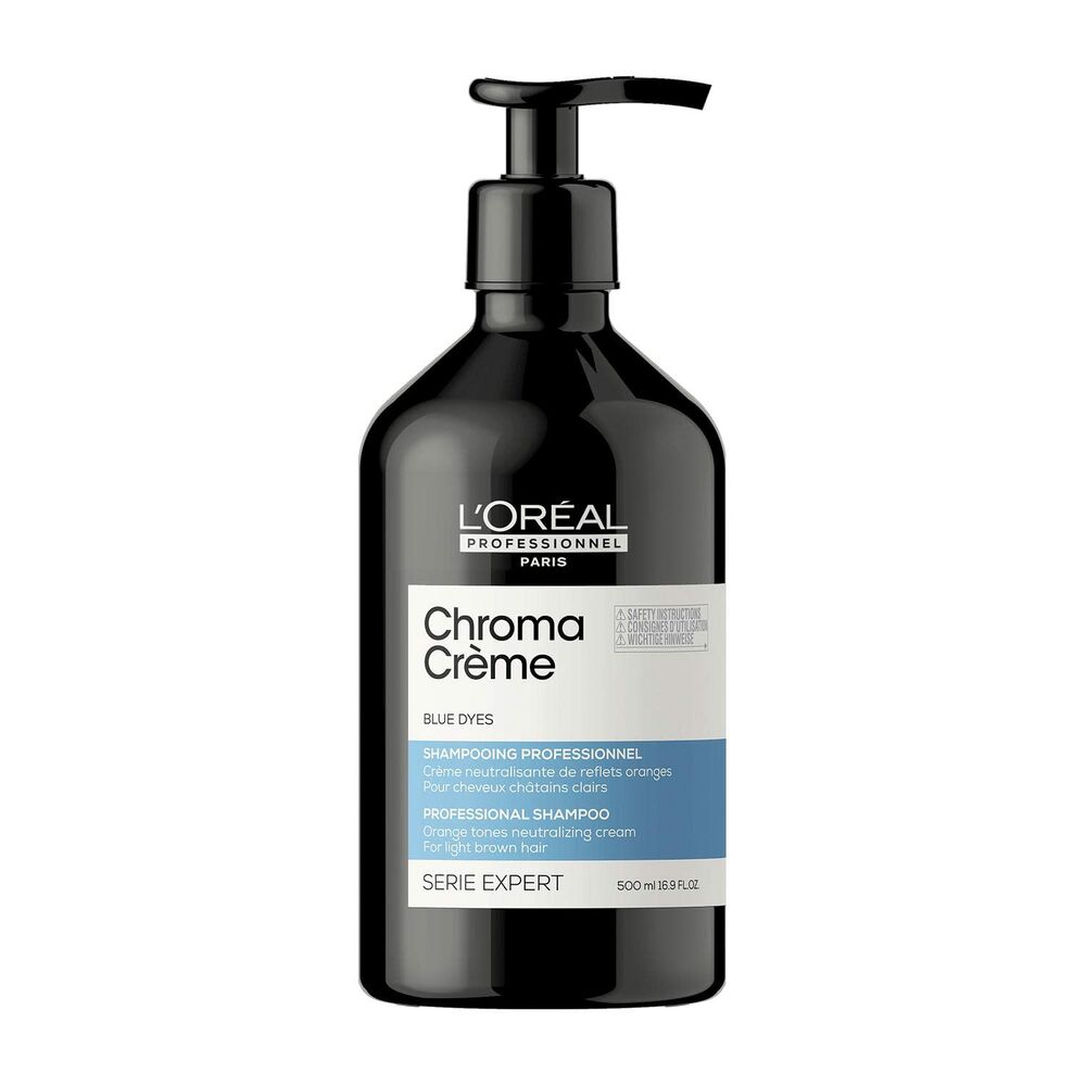 Shampooing neutralisant de couleur L'Oreal Professionnel Paris Chroma Crème Blue (500 ml)