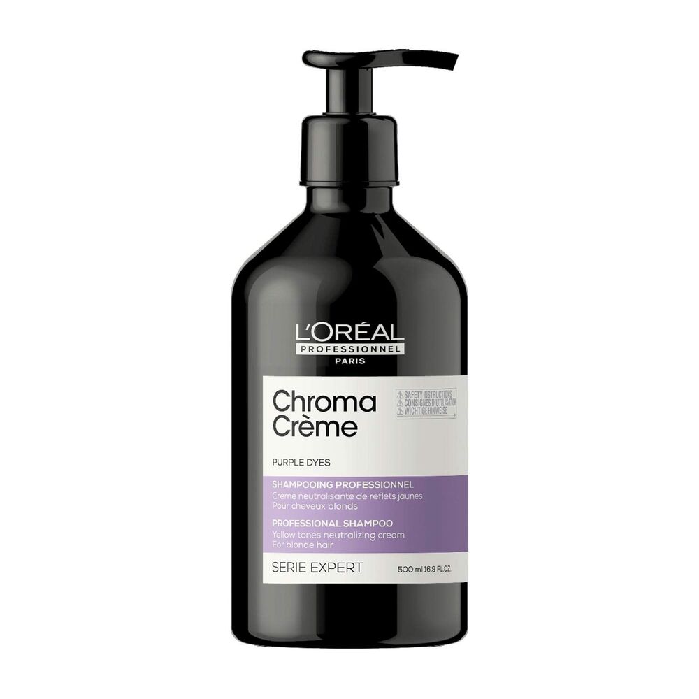 Shampooing neutralisant de couleur L'Oreal Professionnel Paris Chroma Crème Purple (500 ml)