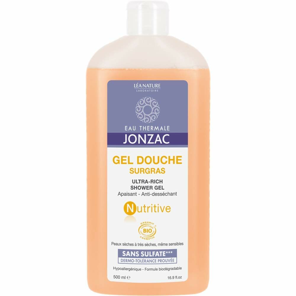 Gel Douche Surgras Eau Thermale Jonzac (500 ml)