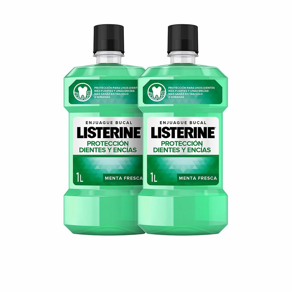 Bain de Bouche Listerine Gencives Saines et Dents Fortes (2 x 1 L)