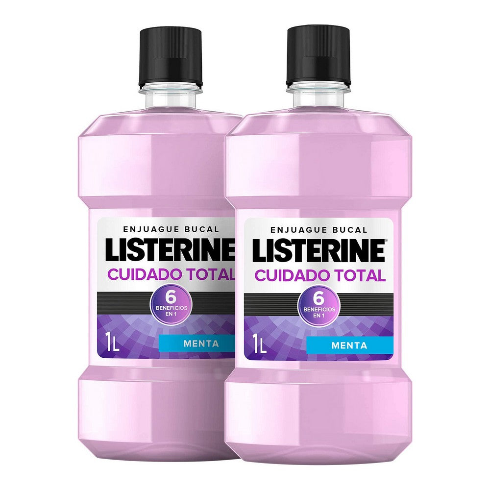 Bain de bouche Listerine Total Care 6 en 1 (2 x 1000 ml)