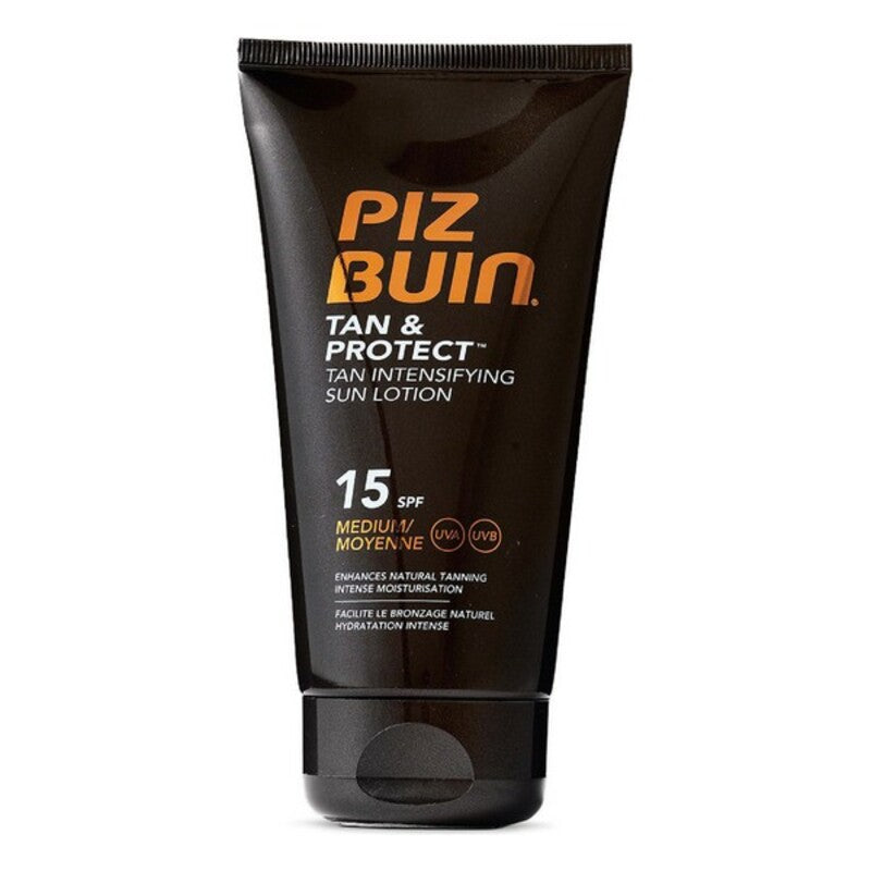 Piz Buin Loción solar bronceadora y protectora FPS 15