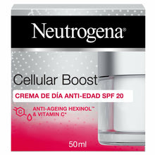 Cargar imagen en el visor de la galería, Crème de Jour Neutrogena Cellular Boost Spf 20 (50 ml)
