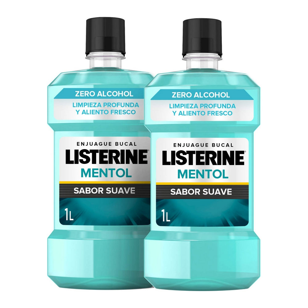 Mouthwash Listerine Zero 0% (2 x 1000 ml)