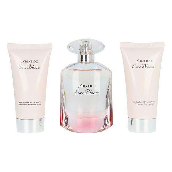 Women's Perfume Set Ever Bloom Shiseido (3 pcs) - Lindkart